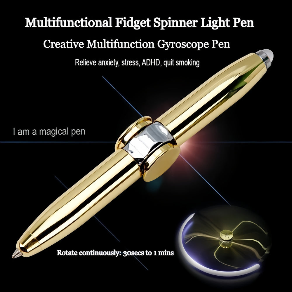 Celestra Spinning Pen™ | LED Metal Fidget Spinner Pen